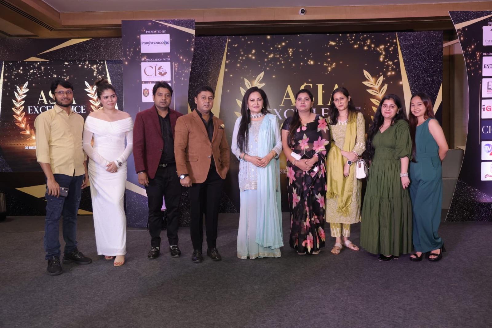 Education Awards ceremony participants