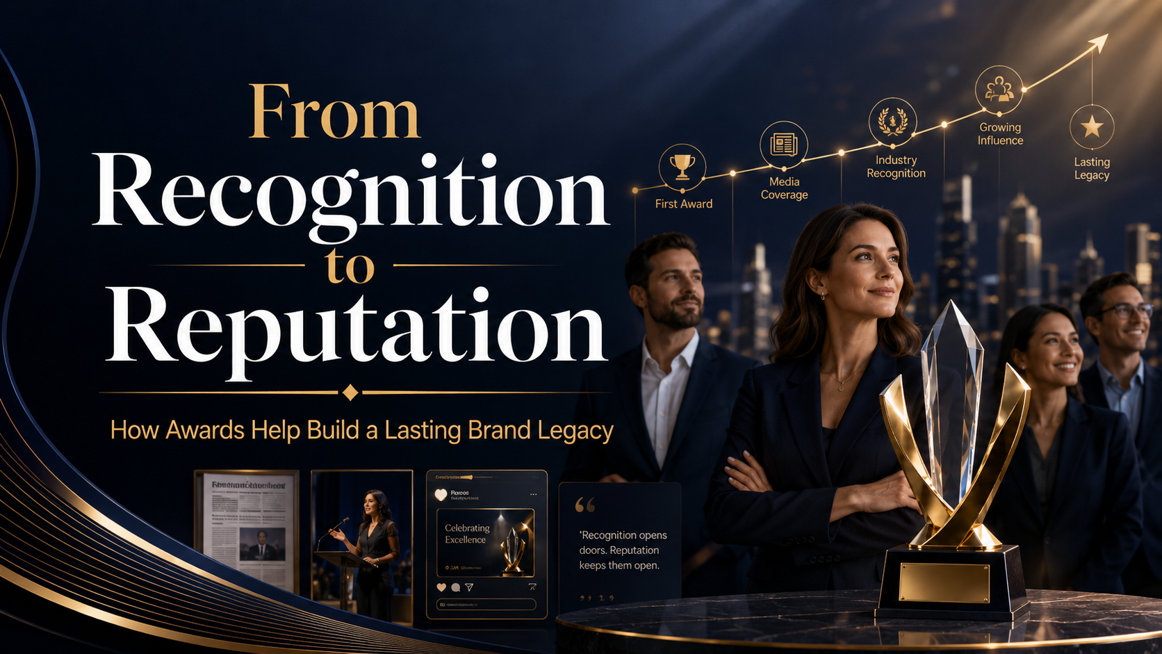 From Recognition to Reputation: How Business Awards Help Build a Lasting Brand Legacy