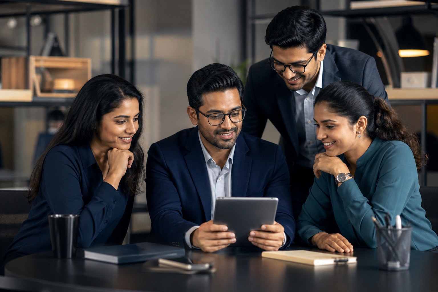 Business team planning the next stage of growth